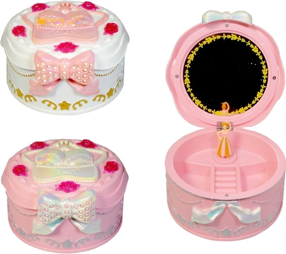 Spieluhr-Schmuckkästchen mit Tänzerin