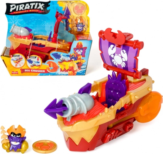 Piratenschiff Sea Crusher Piratix Abenteuerwelt