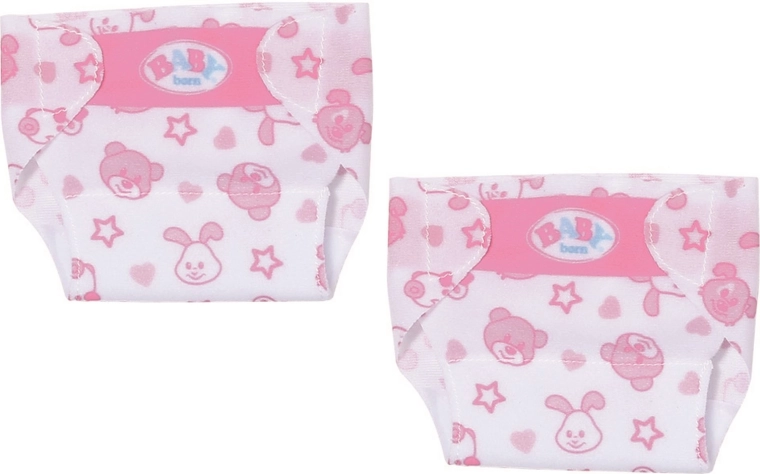 Windeln für BABY born Puppen 36 cm – 2 Stk.