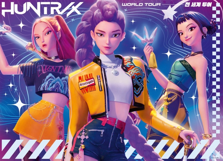 Ravensburger K-Pop: Dämonenjägerinnen Puzzle 4 × 100 Teile
