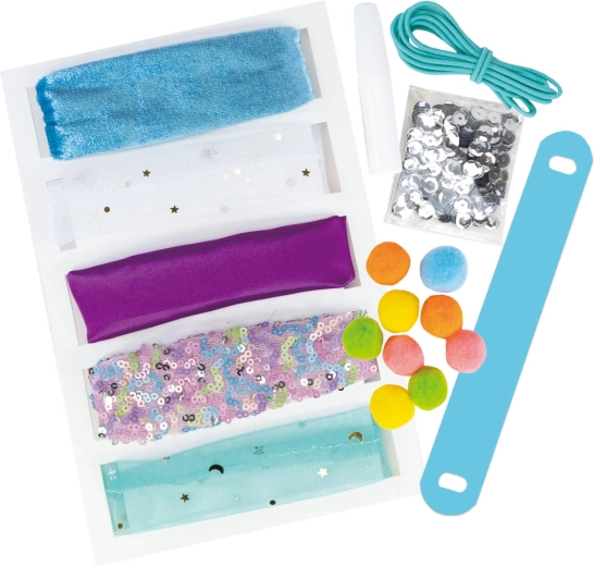 Stellen Sie 5 Scrunchies Schritt für Schritt her