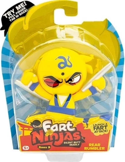 Fart Ninjas Figur mit Sound Rear Rumbler