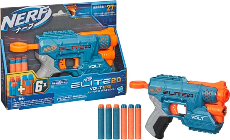 Nerf Elite 2.0 Volt SD-1 Pistole mit Laserzielvorrichtung
