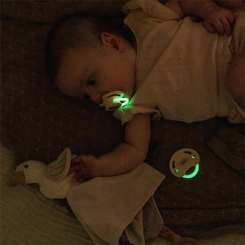 Nächtliche Ruhe dank leuchtendem Griff