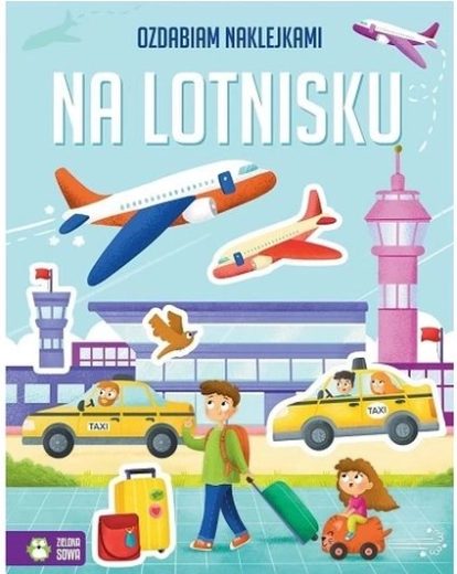 Ich dekoriere mit Stickern: Am Flughafen