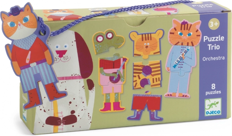 DJECO Trio Puzzle Orchester
