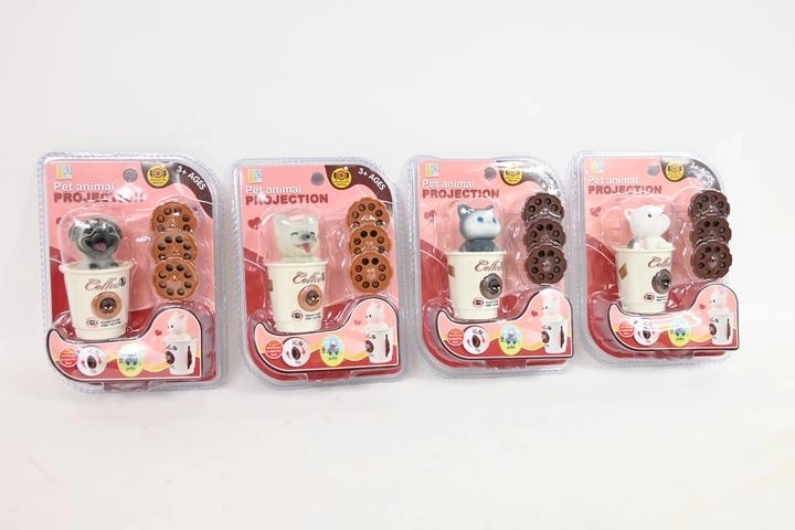 Mini-Projektor mit Tiermotiv für Kinder
