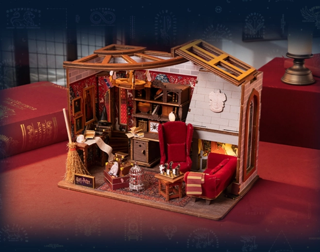 Kultiges Gryffindor-Interieur voller Details