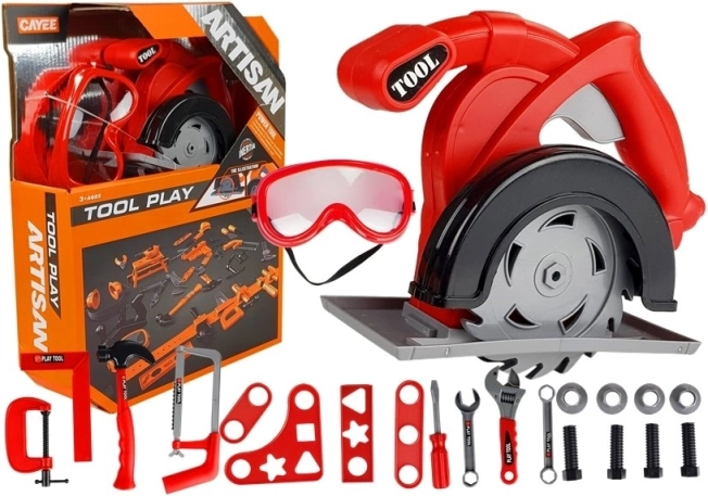 Großes Set für Kinderwerkzeuge, 23 Teile