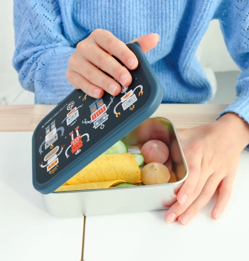Robuste Brotdose für Schule und unterwegs