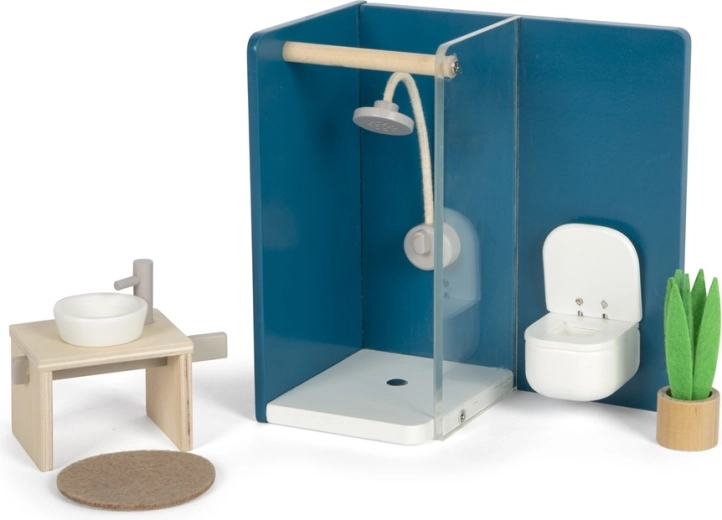 Realistisches Badezimmer für Puppen