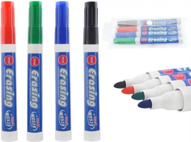 Set mit Whiteboard-Markern - 4 Stück