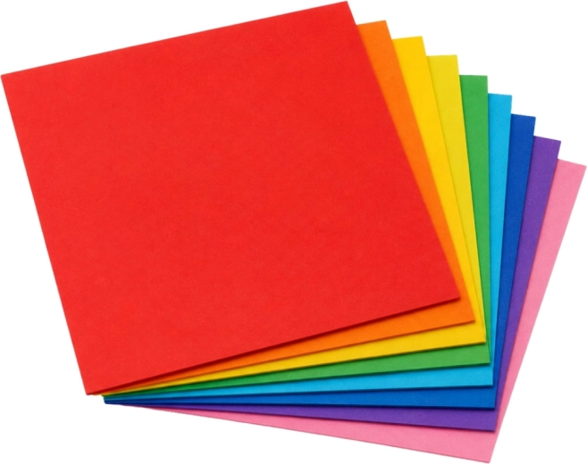30 farbige Blätter für kreatives Falten