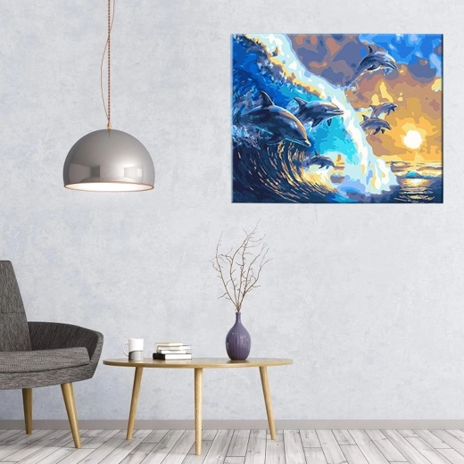 Fertiges Werk zum Aufhängen