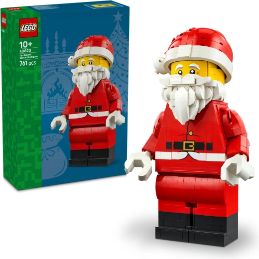LEGO Vergrößerte Minifigur Weihnachtsmann