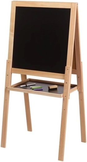 Beidseitige Ausführung für Kreide und Marker