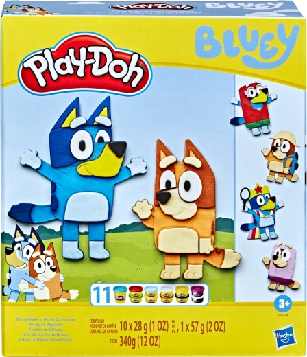 Hasbro Play-Doh Kreativset Bluey – Kostüme
