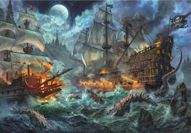 Clementoni Puzzle Piratenschlacht 6000 Teile