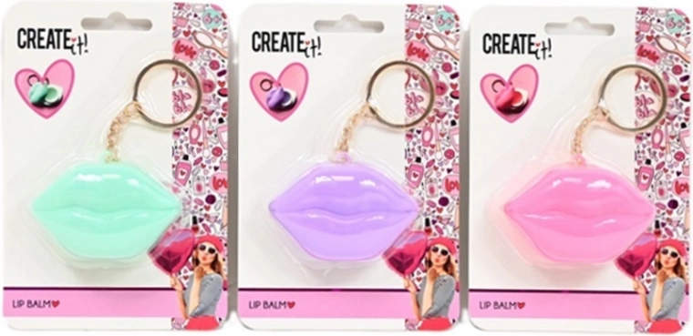 Create It! Lippenbalsam in Lippenform mit Anhänger