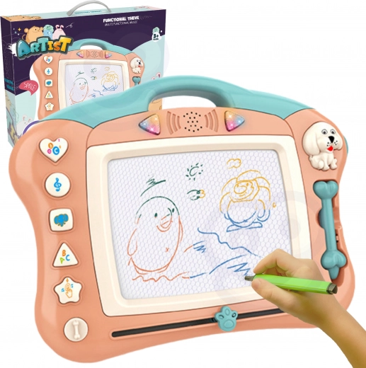 Woopie magnetische Zeichentafel mit Lichtern und Geräuschen