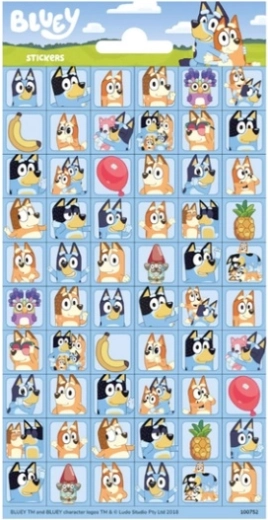 Bluey Mini-Sticker – 60 Stk.