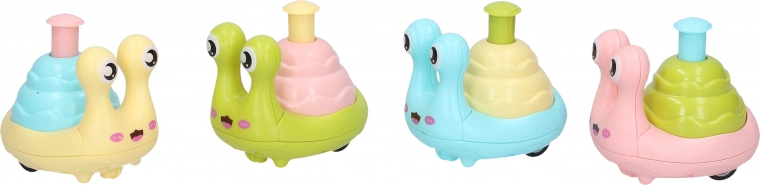 Schnecke auf Rädern 7 cm – Ziehspielzeug