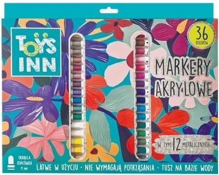 Acrylmarker TOYSINN – Set mit 36 Farben