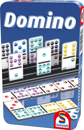 Schmidt Spiele Domino in Metalldose - 1 Stück