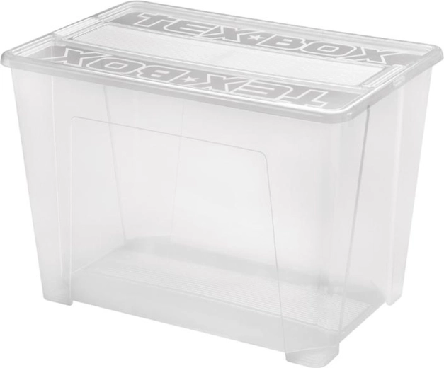 Kunststoff-Aufbewahrungsbox mit Deckel HEIDRUN TexBox 70 l