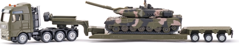SIKU Military Zugmaschine mit Panzer