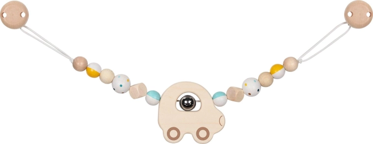 Kinderwagenkette Auto mit Clips – 1 Stück