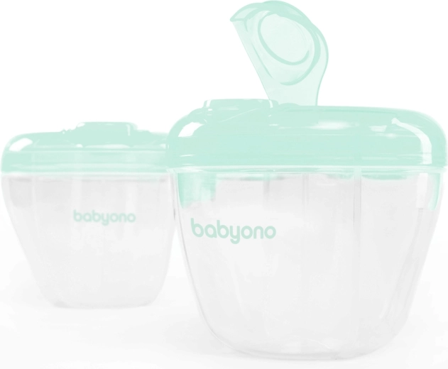 BabyOno Spender für Pulvermilch mit Fächern