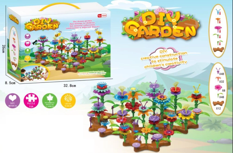 Konstruktionsbausatz DIY Garten