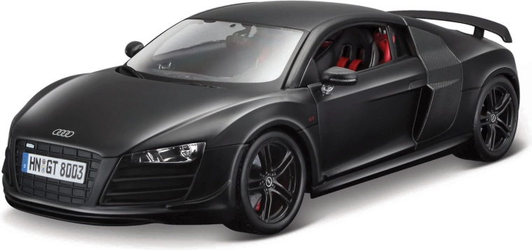 Maisto Audi R8 GT mattschwarz 1:18
