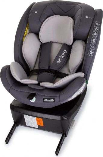 Sichere Befestigung ISOFIX + Top Tether