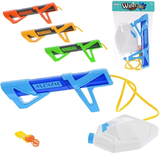 Wasserpistole mit externem Wassertank – 4 Farben