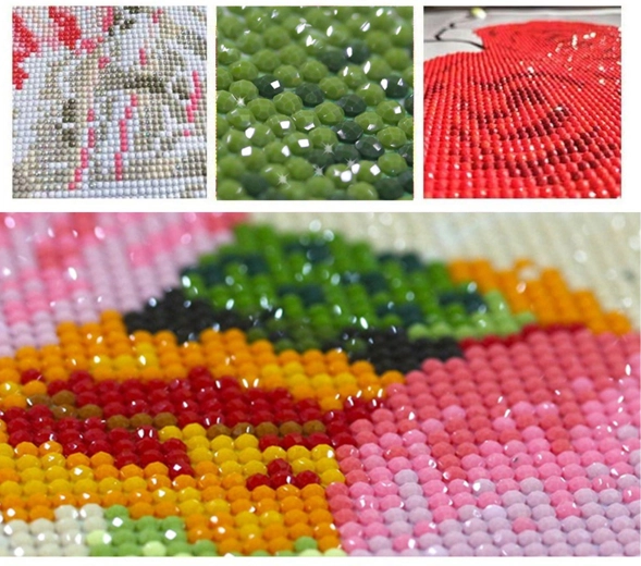 Funkelnder Effekt des fertigen Bildes