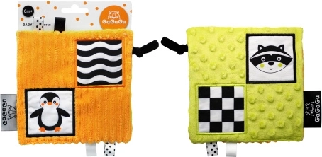 Sensorische Decke für Babys Pinguin und Waschbär Gagagu