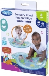 Playgro sensorische aufblasbare Wassermatte für Babys