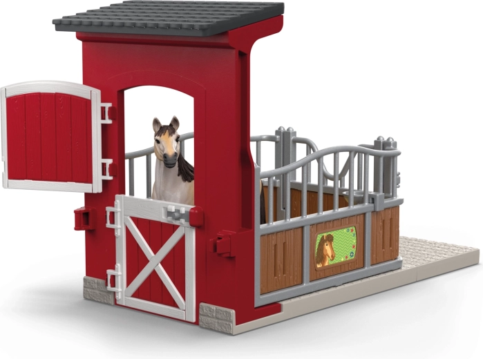 Box für Ponys mit Mustang-Stute SCHLEICH