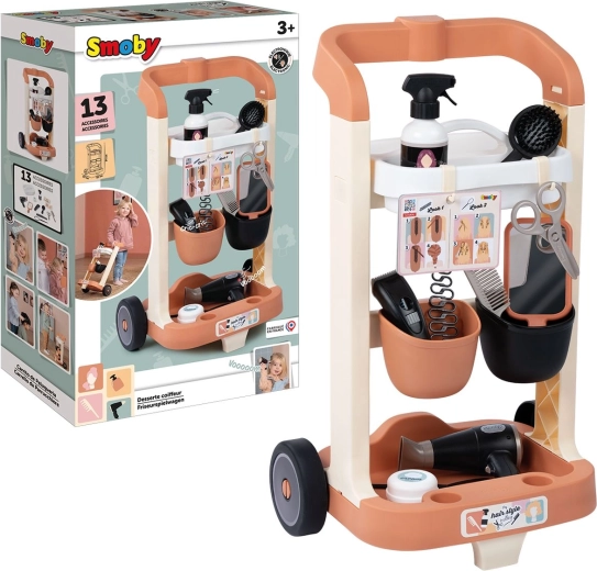 Friseurwagen für kleine Friseurin mit Zubehör