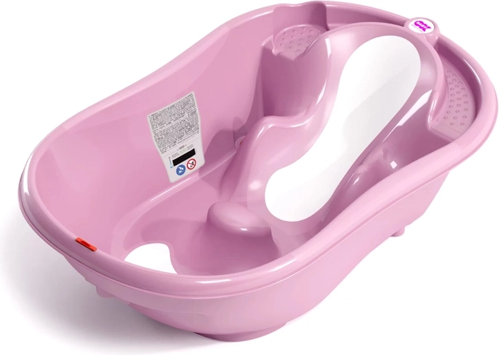 OK Baby mitwachsende Babybadewanne Onda Evolution rosa