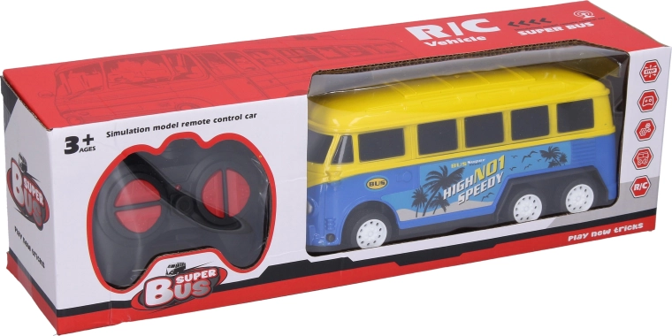 RC-Bus mit Fernsteuerung 19 cm - 1 Stück