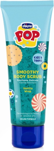 Chicco Pop Körperpeeling für Kinder und Teenager Vanille 150 ml