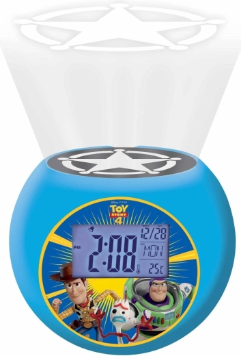 Kinder-Radiowecker mit Projektor TOY STORY 4 und LCD-Display