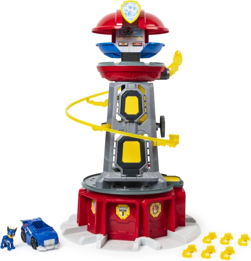 Riesiger Turm voller Action-Elemente