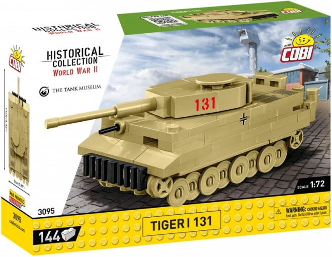 Modell Panzer Tiger I 131 aus COBI Steinen