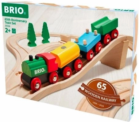 BRIO Holz-Eisenbahnset zum 65. Jubiläum