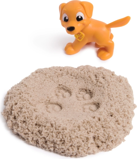 Kinetischer Sand, der formstabil ist und nicht austrocknet