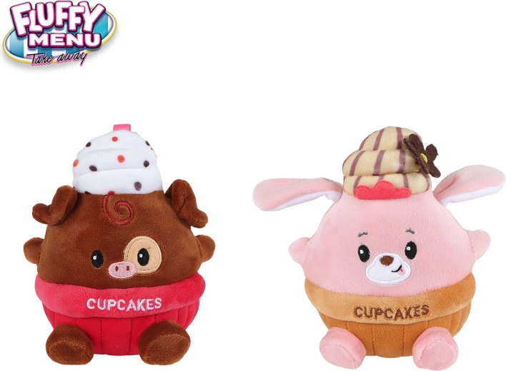 Plüschbär Cupcake Fluffy Menu 14 cm